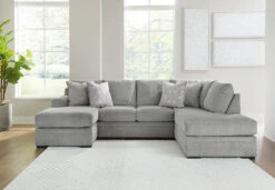 Casselbury Cement Left Sofa Chaise Sectional