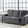 Rannis Pewter Full Sofa Sleeper