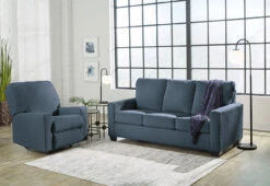 Rannis Navy Sofa Sleeper Set -Signature Design by Ashley 5360437 5360425 set 2