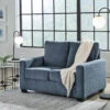 Rannis Navy Twin Sofa Sleeper