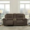 Next-Gen Gaucho Espresso Power Reclining Loveseat W/ Console