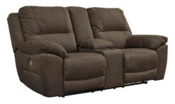 Next-Gen Gaucho Espresso Power Reclining Loveseat W/ Console -Signature Design by Ashley 5420496 loveseat 4