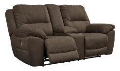 Next-Gen Gaucho Espresso Power Reclining Loveseat W/ Console -Signature Design by Ashley 5420496 loveseat 5