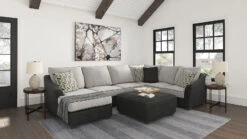 Bilgray Pewter Sectional Set -Signature Design by Ashley 55003 T823 sec set 5