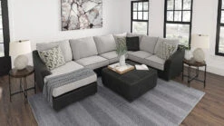 Bilgray Pewter Sectional Set -Signature Design by Ashley 55003 T823 sec set 6