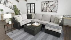 Bilgray Pewter Sectional Set -Signature Design by Ashley 55003 T823 sec set 7