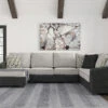Bilgray Pewter Left Chaise Sectional