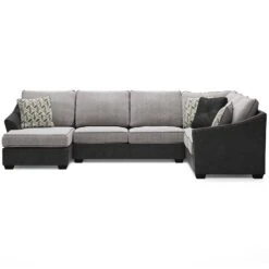 Bilgray Pewter Sectional Set -Signature Design by Ashley 5500316 34 49 sectional 2