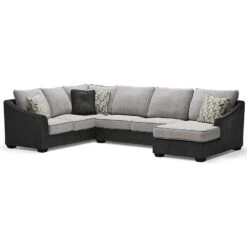 Bilgray Pewter Sectional Set -Signature Design by Ashley 5500348 34 17 sectional 3