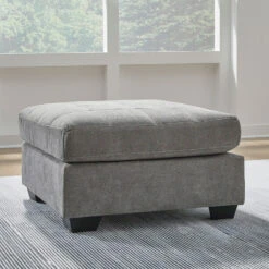 Marleton Gray Oversized Accent Ottoman