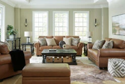 Carianna Caramel Living Room Set -Signature Design by Ashley 5760438 5760435 T749 T880 set 3