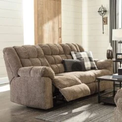 Workhorse Cocoa Reclining Sofa