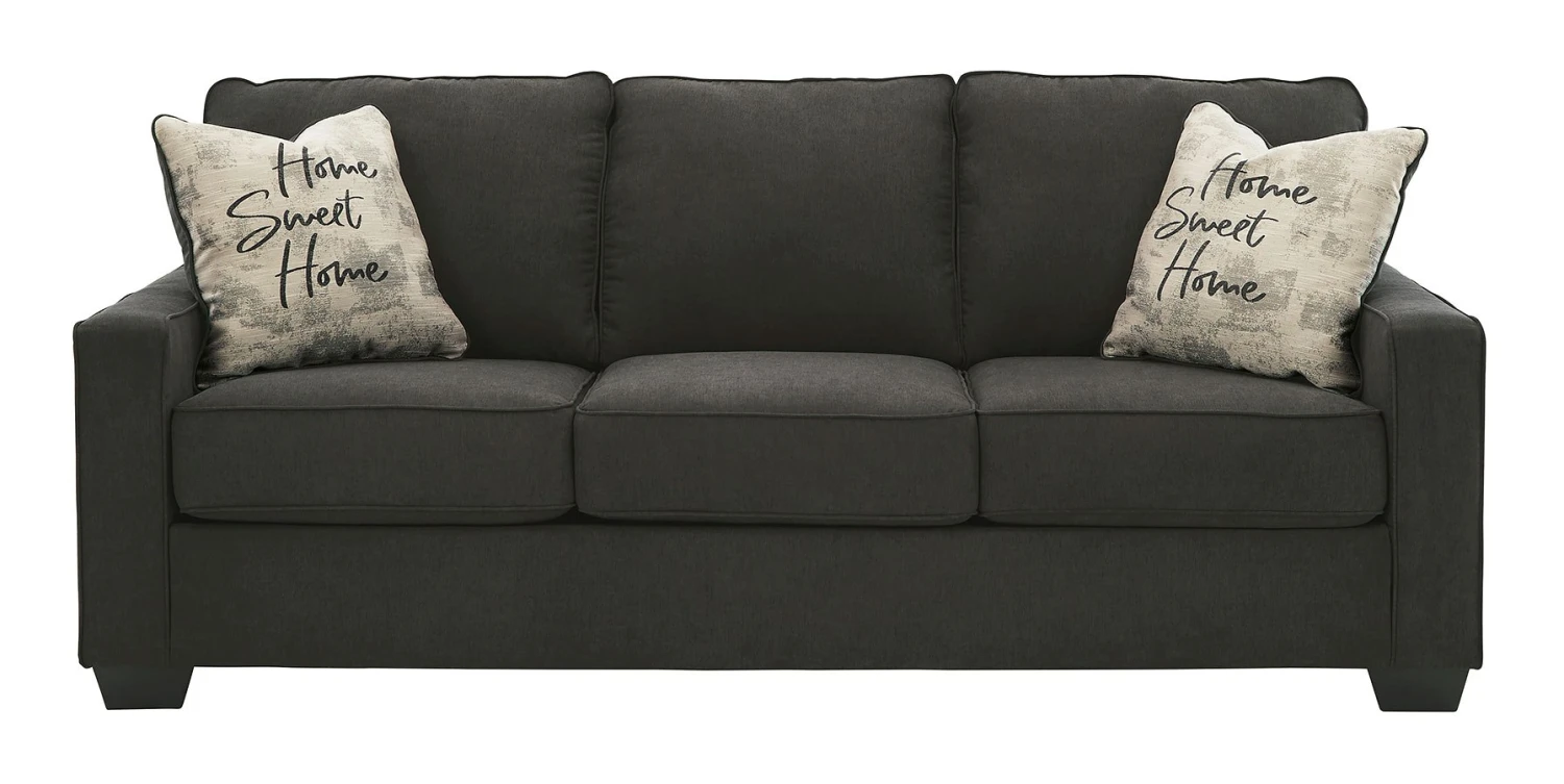 Lucina Charcoal Sofa 3 Lucina Charcoal Sofa - Image 3