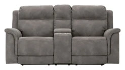Next-Gen DuraPella Slate Power Reclining Sectional Set W/ Adjustable Headrests -Signature Design by Ashley 5930118 loveseat 3 1