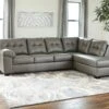 Donlen Gray Right Chaise Sectional
