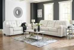 Donlen White Living Room Set -Signature Design by Ashley 5970338 5970335 T082 set 1