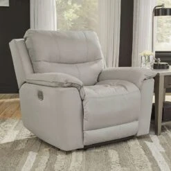 Next-Gen Gaucho Fossil Power Reclining Living Room Set W/ Adjustable Headrests -Signature Design by Ashley 6080613 recliner 1