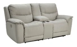 Next-Gen Gaucho Fossil Power Reclining Living Room Set W/ Adjustable Headrests -Signature Design by Ashley 6080618 loveseat 3
