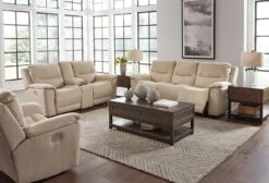 Next-Gen Gaucho Latte Power Reclining Living Room Set W/ Adjustable Headrests -Signature Design by Ashley 6080715 6080718 T444 set 2