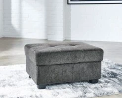 Kitler Smoke Sectional Set -Signature Design by Ashley 6170111 ottoman 1