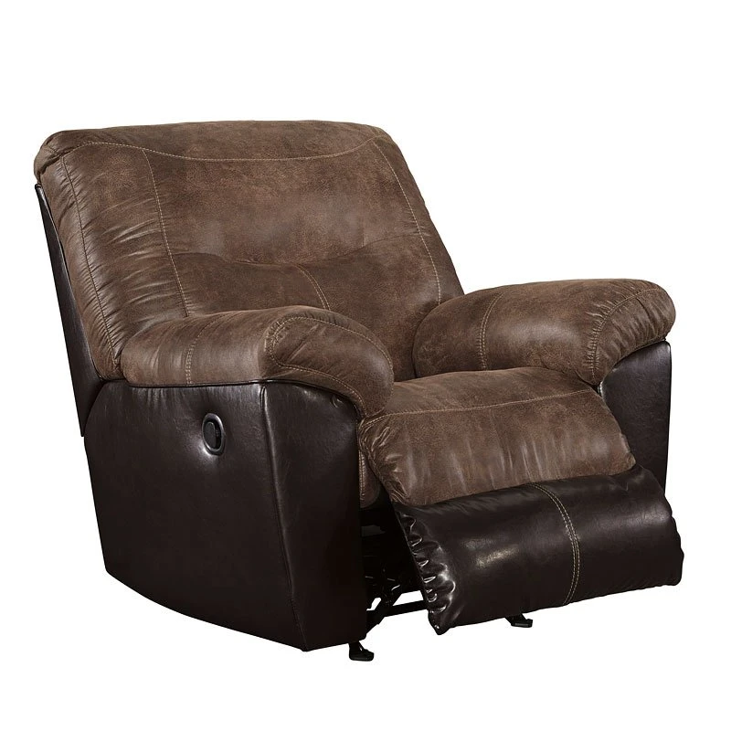 Follett Coffee Rocker Recliner 3 Follett Coffee Rocker Recliner - Image 3