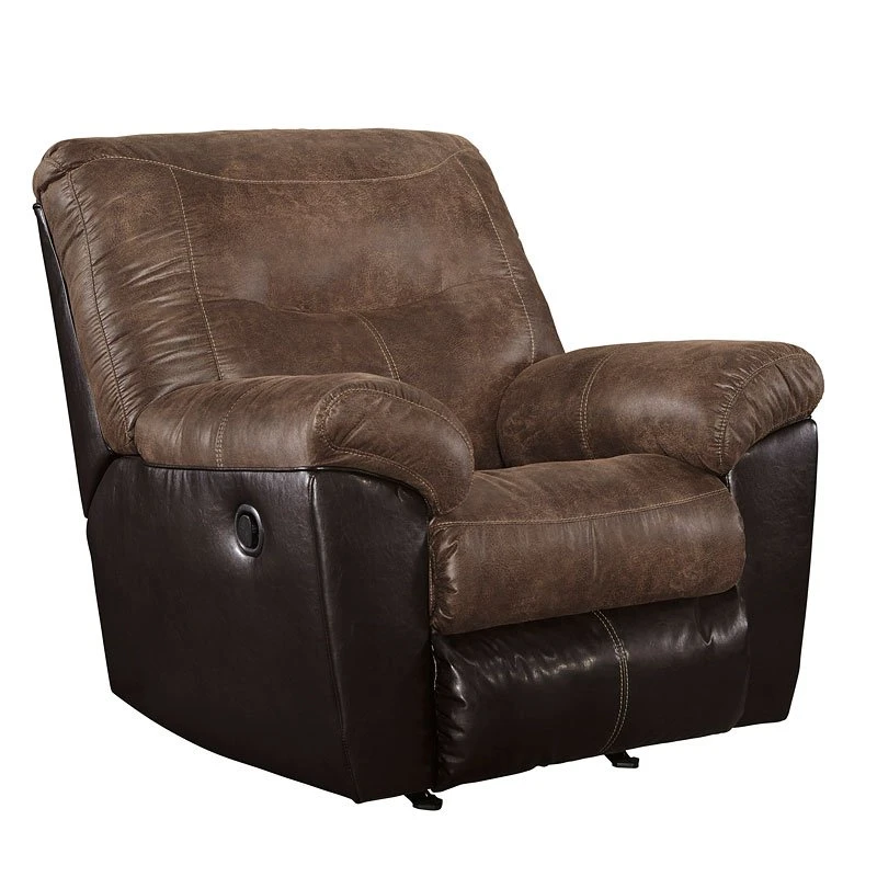 Follett Coffee Rocker Recliner 4 Follett Coffee Rocker Recliner - Image 4