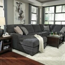 Tracling Slate Modular Sectional Set -Signature Design by Ashley 72600 mod sec set 7