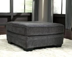 Tracling Slate Oversized Accent Ottoman
