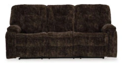 Soundwave Chocolate Reclining Sofa W/ Drop Down Table -Signature Design by Ashley 7450289 sofa 4