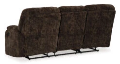 Soundwave Chocolate Reclining Sofa W/ Drop Down Table -Signature Design by Ashley 7450289 sofa 7