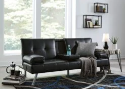 Mirclay Ebony Flip Flop Sofa -Signature Design by Ashley 7471265 sofa 3