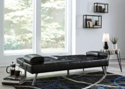 Mirclay Ebony Flip Flop Sofa -Signature Design by Ashley 7471265 sofa 5