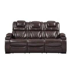 Warnerton Chocolate Power Reclining Living Room Set -Signature Design by Ashley 7540715 sofa 2