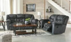 Capehorn Granite Reclining Living Room Set