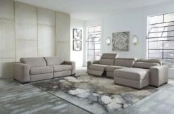 Mabton Gray Modular Power Reclining Living Room Set -Signature Design by Ashley 77005 T673 mod lr set 2