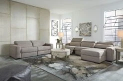 Mabton Gray Modular Power Reclining Living Room Set -Signature Design by Ashley 77005 T673 mod lr set 3