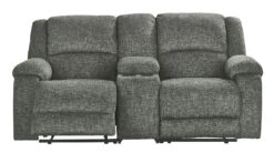 Goalie Pewter Reclining Loveseat W/ Console -Signature Design by Ashley 7910340 57 41 loveseat 3