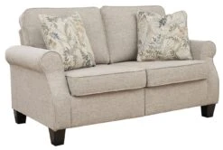 Alessio Beige Loveseat