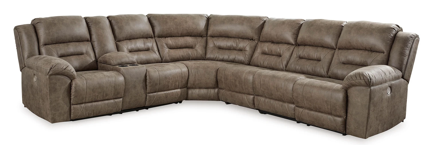 Ravenel Fossil Power Reclining Sectional 10 Ravenel Fossil Power Reclining Sectional - Image 10