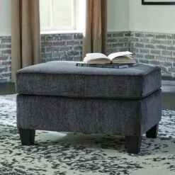 Abinger Smoke Ottoman
