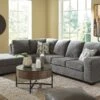 Dalhart Charcoal Sectional Set