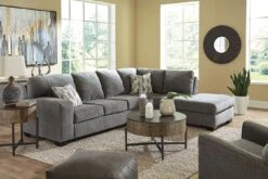 Dalhart Charcoal Sectional Set 24 Dalhart Charcoal Sectional Set -Signature Design by Ashley 85703 T240 sec set 4