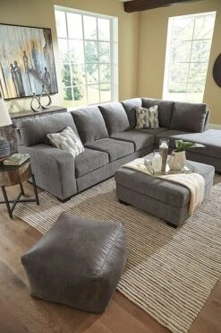 Dalhart Charcoal Sectional Set 27 Dalhart Charcoal Sectional Set -Signature Design by Ashley 85703 T240 sec set 7