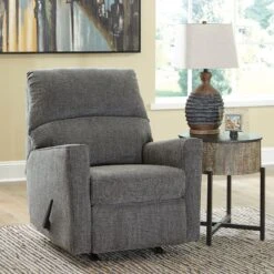 Dalhart Charcoal Sectional Set 28 Dalhart Charcoal Sectional Set -Signature Design by Ashley 8570325 recliner 1