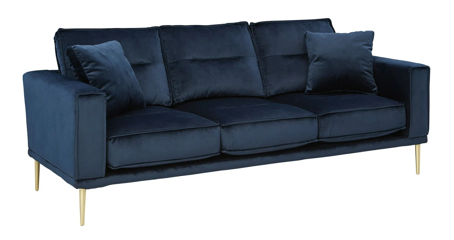 Macleary Navy Sofa 2 Macleary Navy Sofa - Image 2