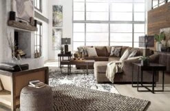 Graftin Teak Sectional Set -Signature Design by Ashley 91102 T321 sec set 3