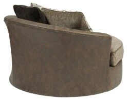 Abalone Chocolate Oversized Swivel Accent Chair 8 Abalone Chocolate Oversized Swivel Accent Chair -Signature Design by Ashley 9130221 chair 4