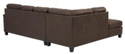 Navi Chestnut Left Chaise Sectional 5 Navi Chestnut Left Chaise Sectional -Signature Design by Ashley 9400316 9400367 sectional 3