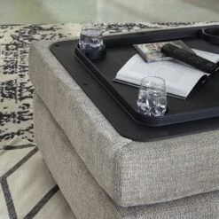Megginson Storm Ottoman W/ Storage 8 Megginson Storm Ottoman W/ Storage -Signature Design by Ashley 9600611 ottoman 3