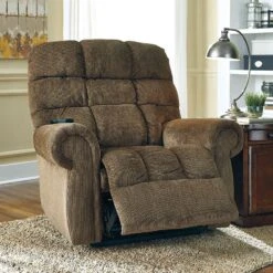 Ernestine Truffle Power Lift Recliner -Signature Design by Ashley 9760212 recliner 3